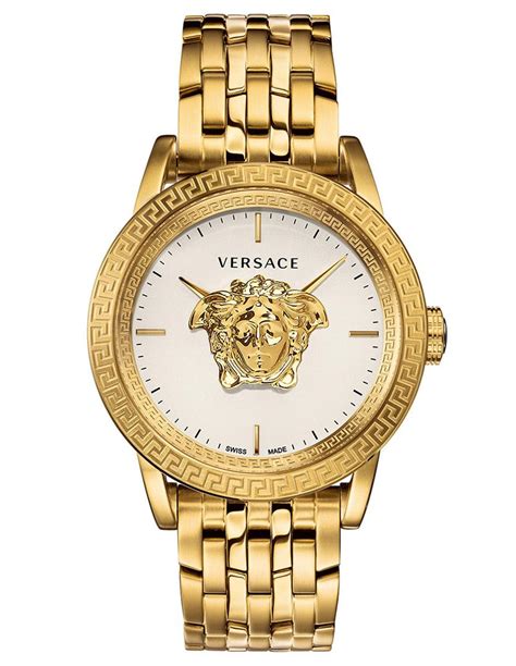 reloj dorado versace|reloj Versace hombre.